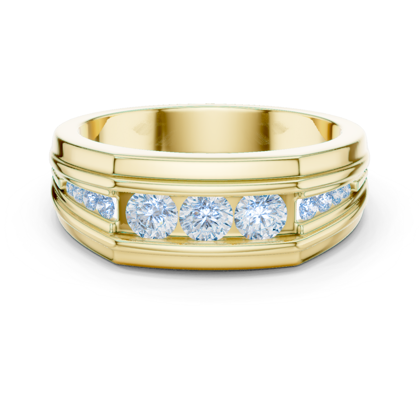 The Monarch Band Diamond Ring for Men