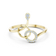 Eclipse Band Diamond Ring