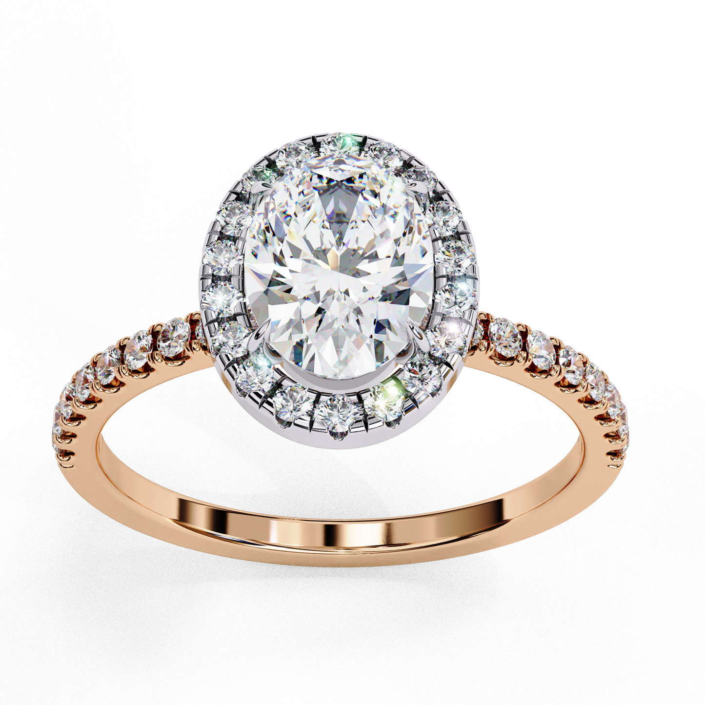 Aurelia Majestique Oval Solitaire Ring