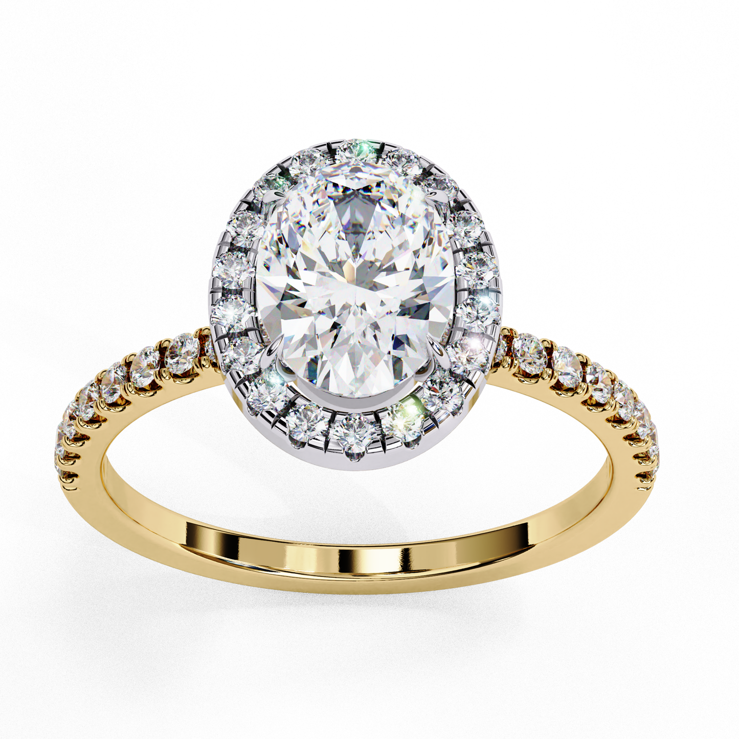 Aurelia Majestique Oval Solitaire Ring
