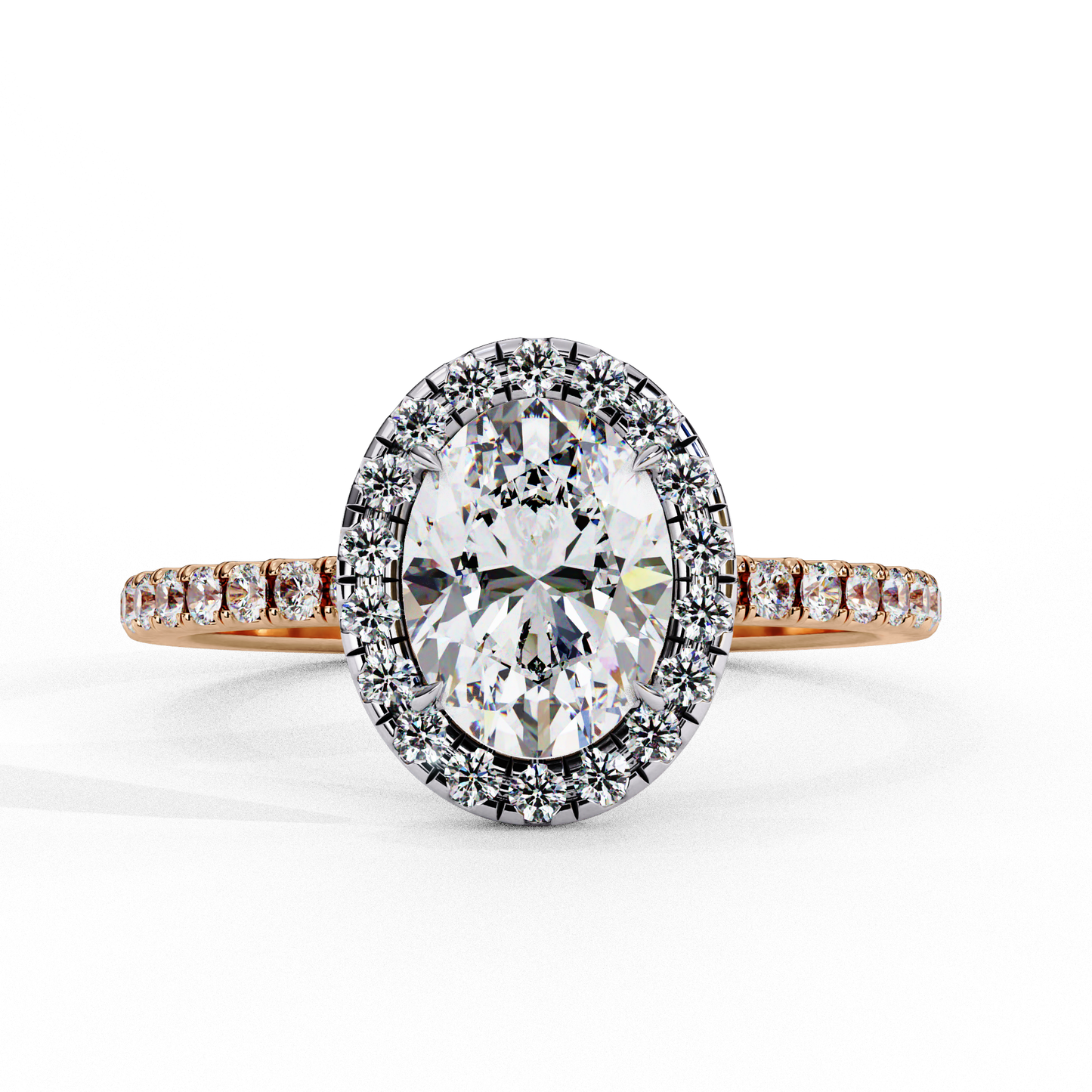 Aurelia Majestique Oval Solitaire Ring
