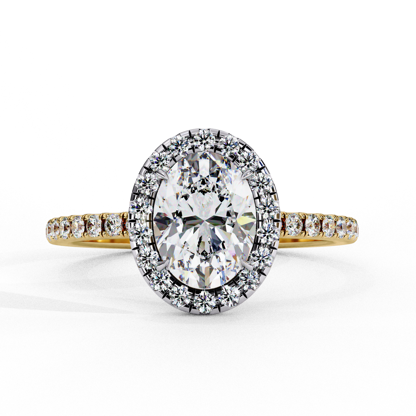 Aurelia Majestique Oval Solitaire Ring