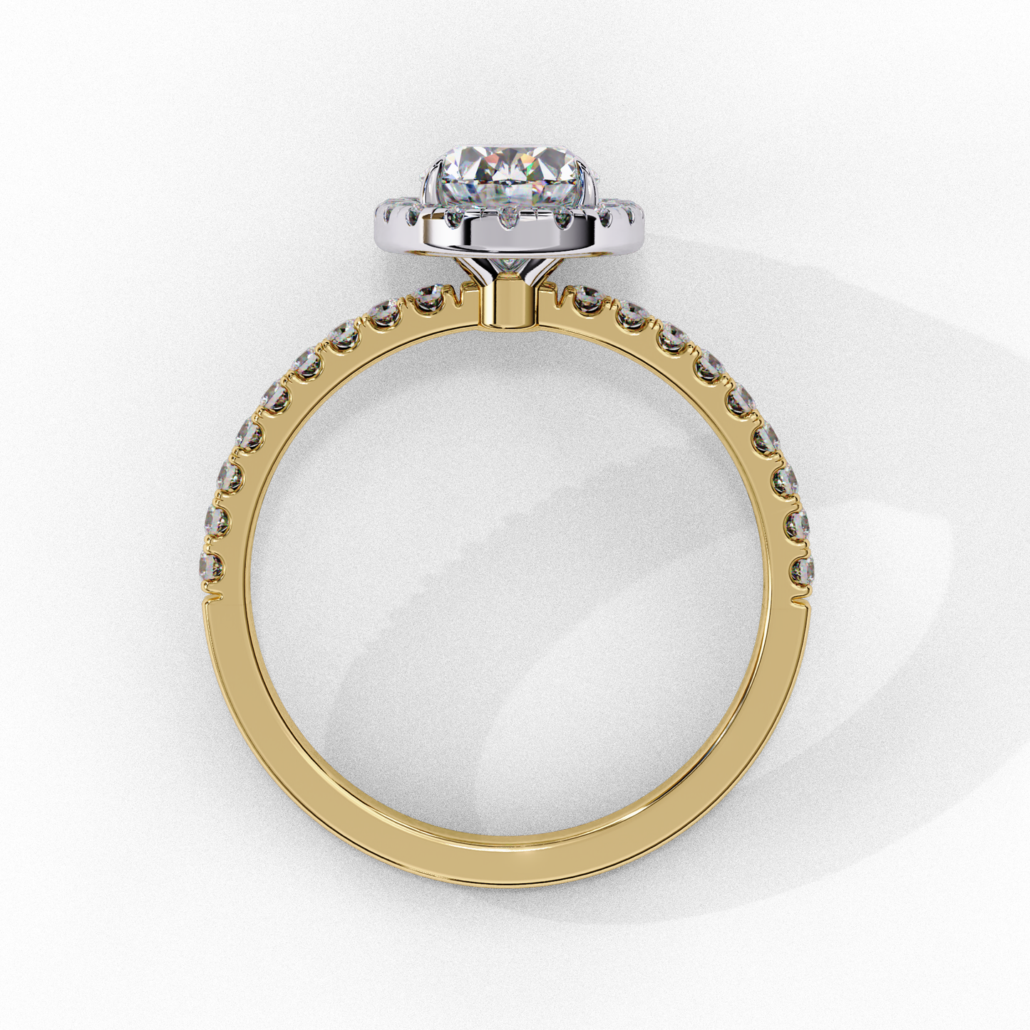 Aurelia Majestique Oval Solitaire Ring