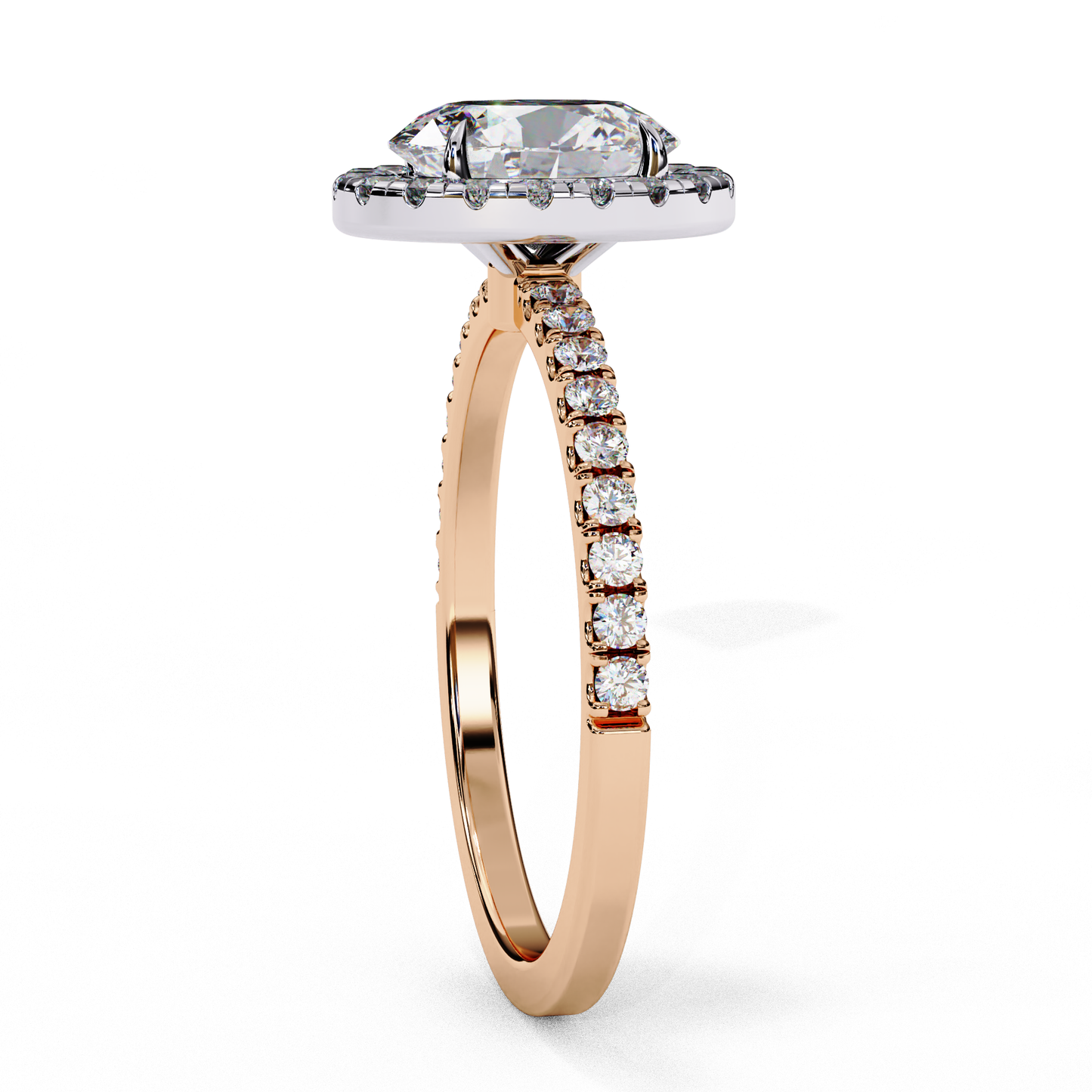 Aurelia Majestique Oval Solitaire Ring