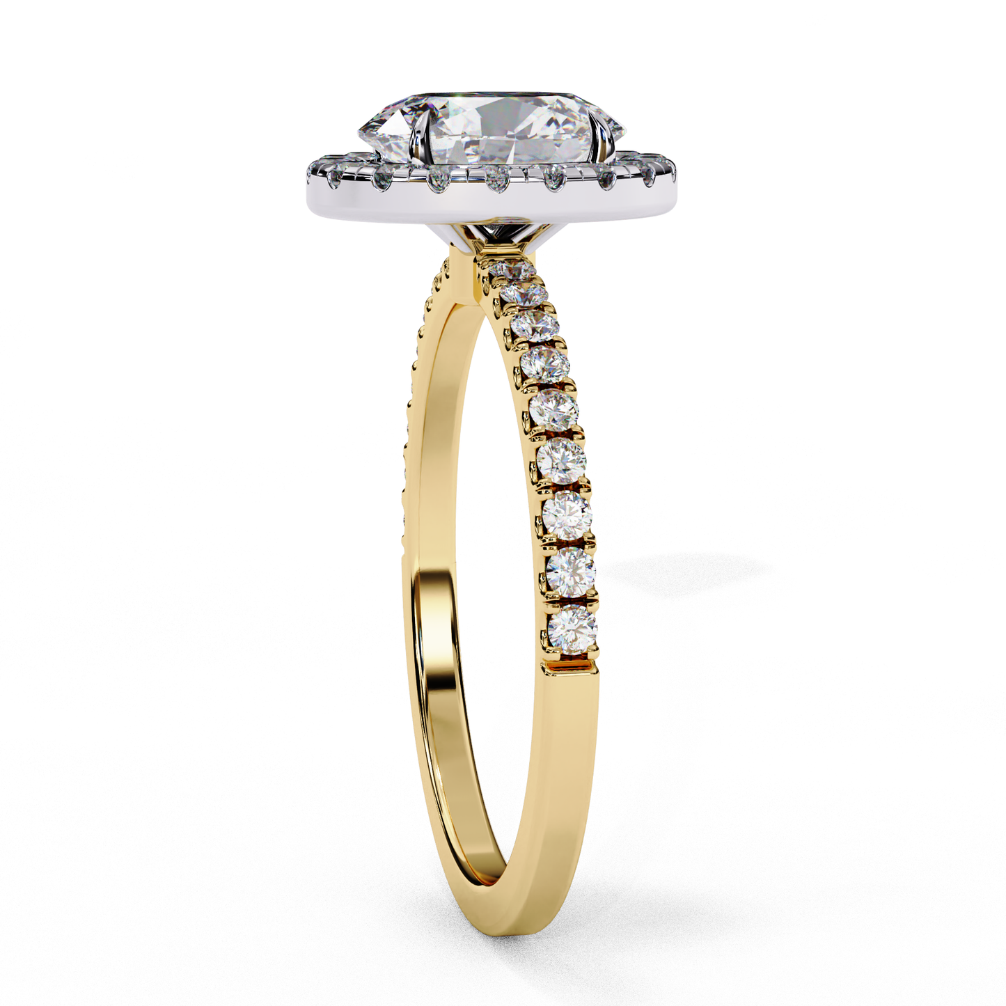 Aurelia Majestique Oval Solitaire Ring