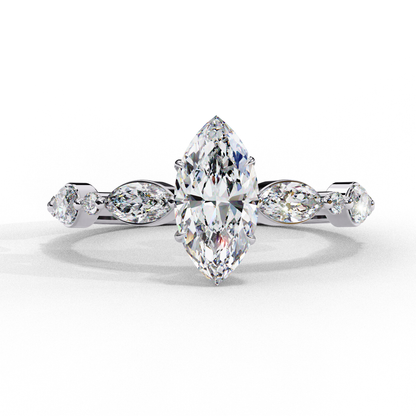 Crownelle Pure Marquise Solitaire Ring
