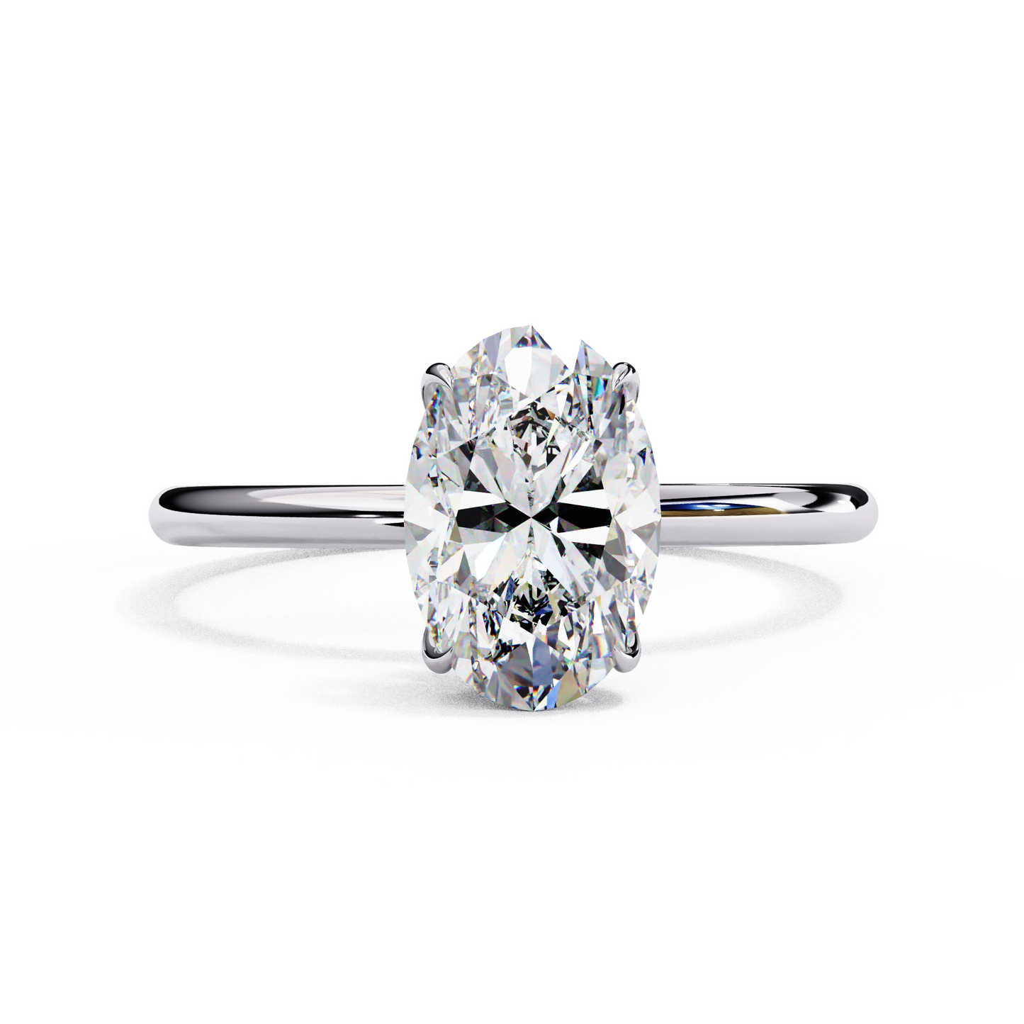 Siena Meridian Oval Solitaire Ring