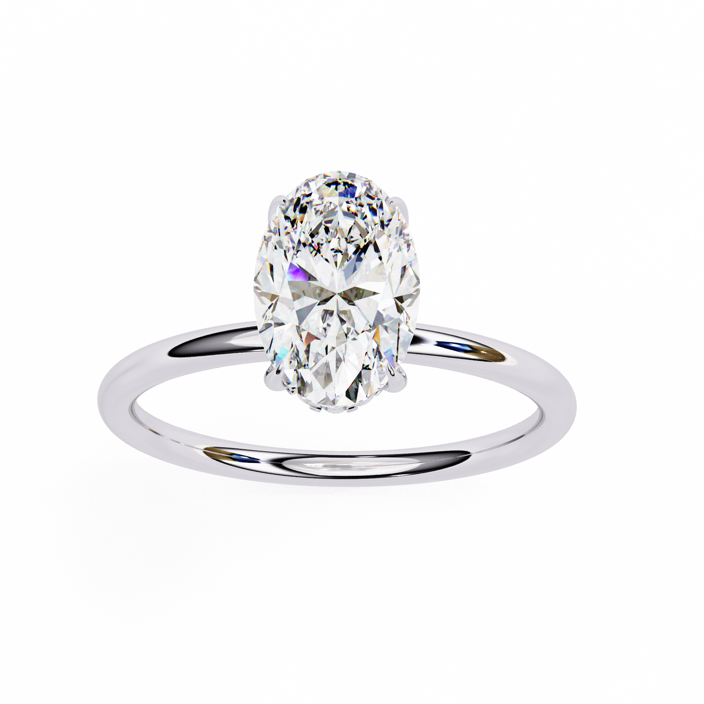 Siena Meridian Oval Solitaire Ring