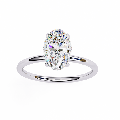 Siena Meridian Oval Solitaire Ring