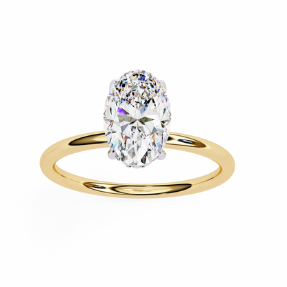 Siena Meridian Oval Solitaire Ring