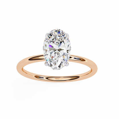 Siena Meridian Oval Solitaire Ring