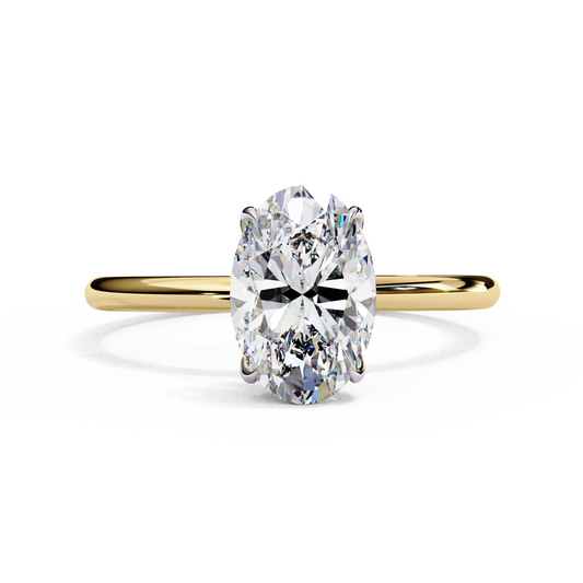 Siena Meridian Oval Solitaire Ring