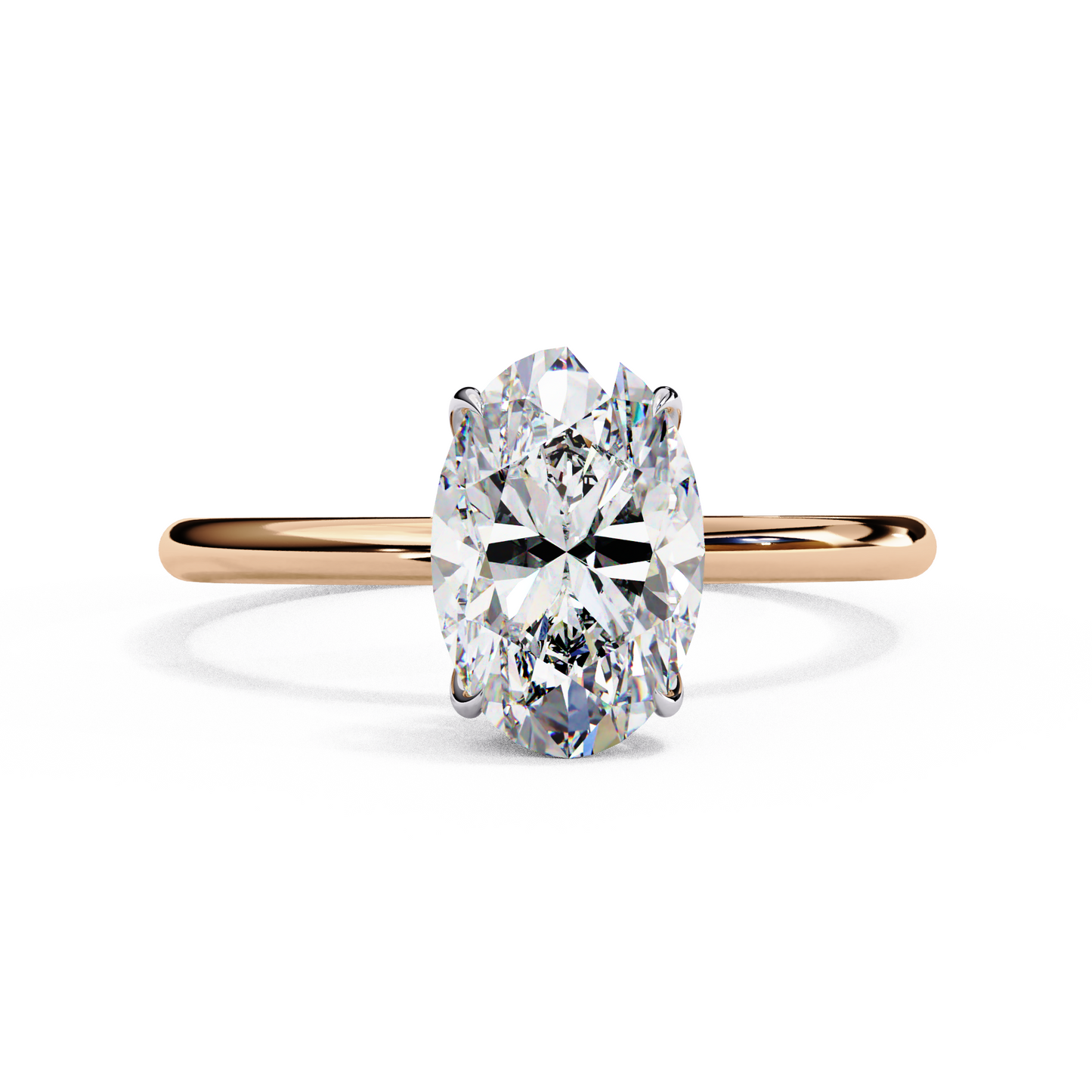 Siena Meridian Oval Solitaire Ring