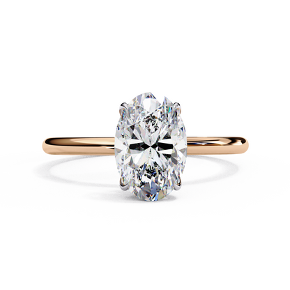 Siena Meridian Oval Solitaire Ring