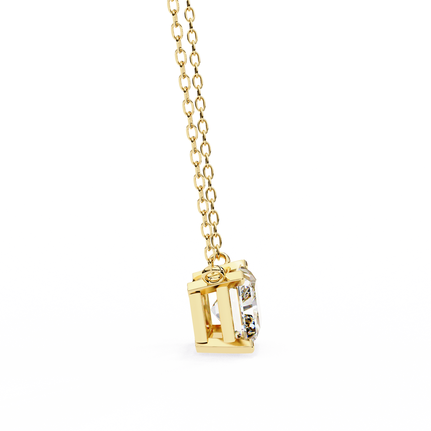 Vespera Celestique Radiant Solitaire Pendant