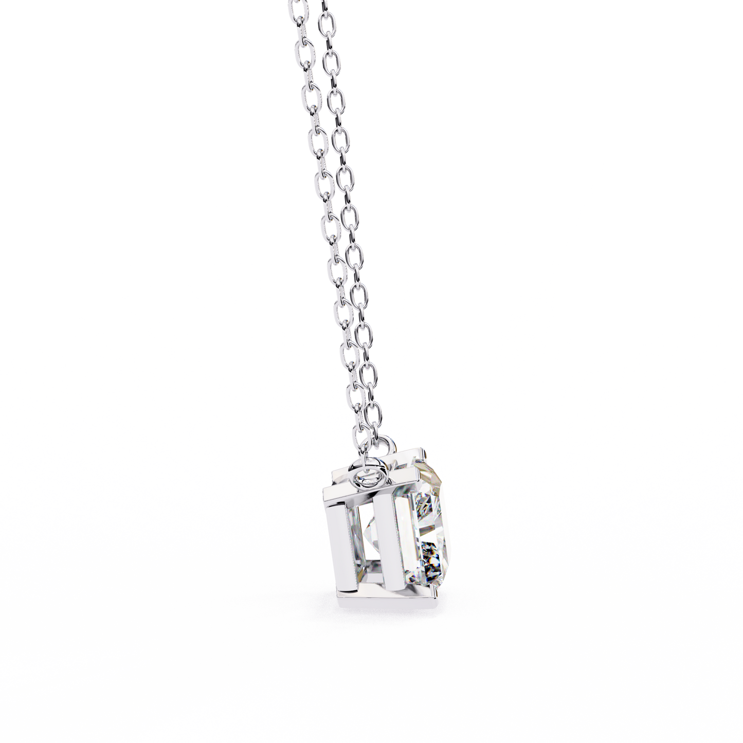 Vespera Celestique Radiant Solitaire Pendant