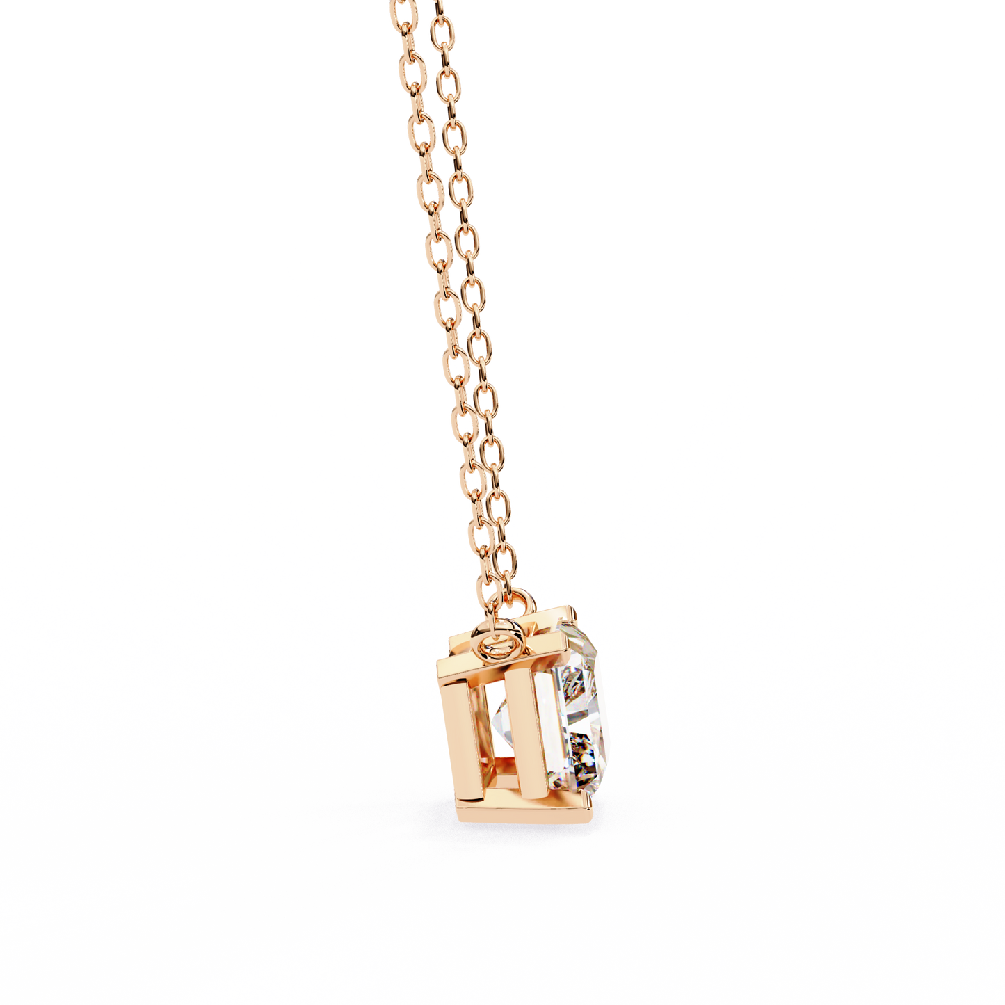 Vespera Celestique Radiant Solitaire Pendant