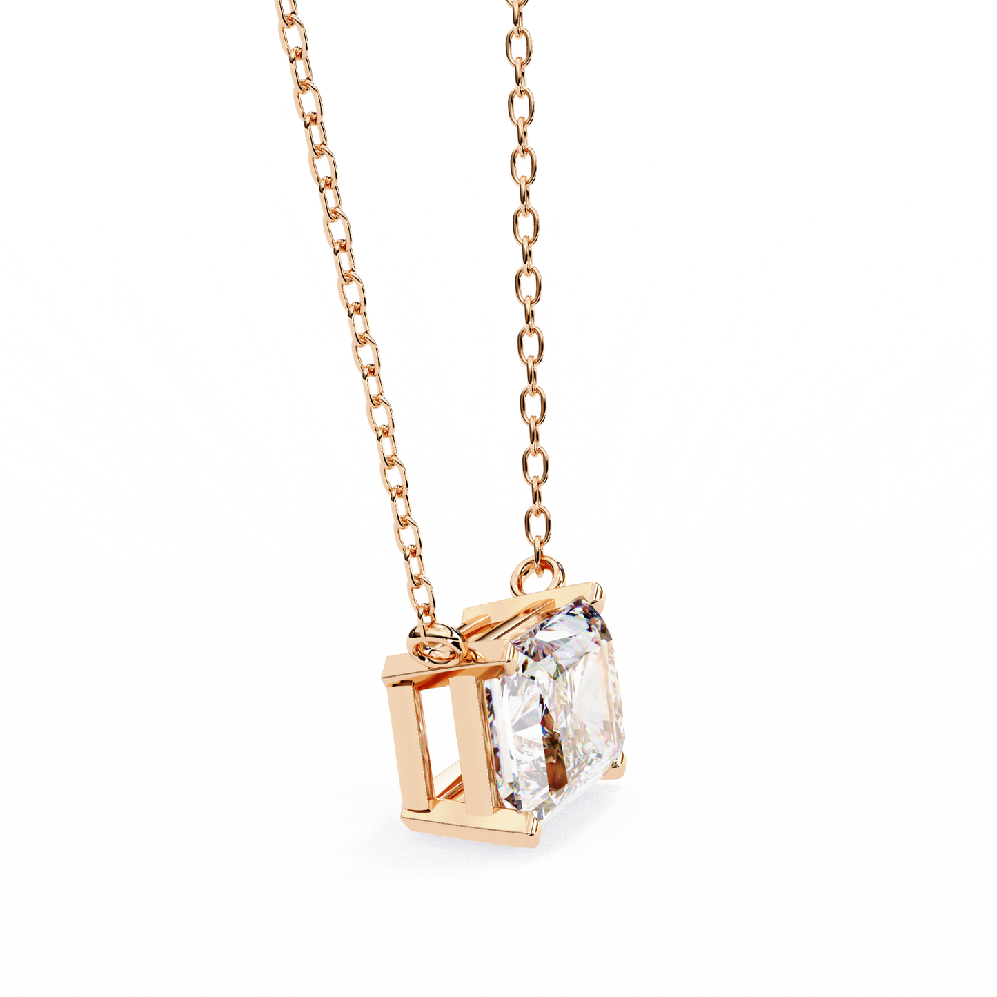 Vespera Celestique Radiant Solitaire Pendant