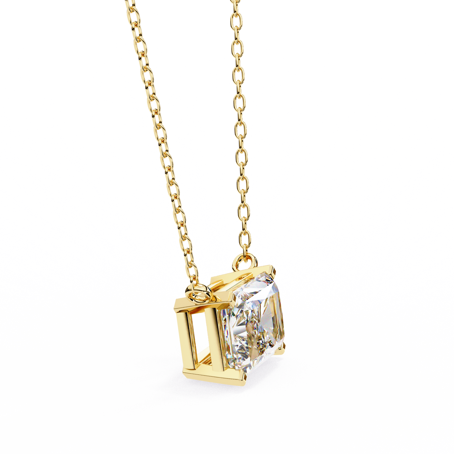Vespera Celestique Radiant Solitaire Pendant