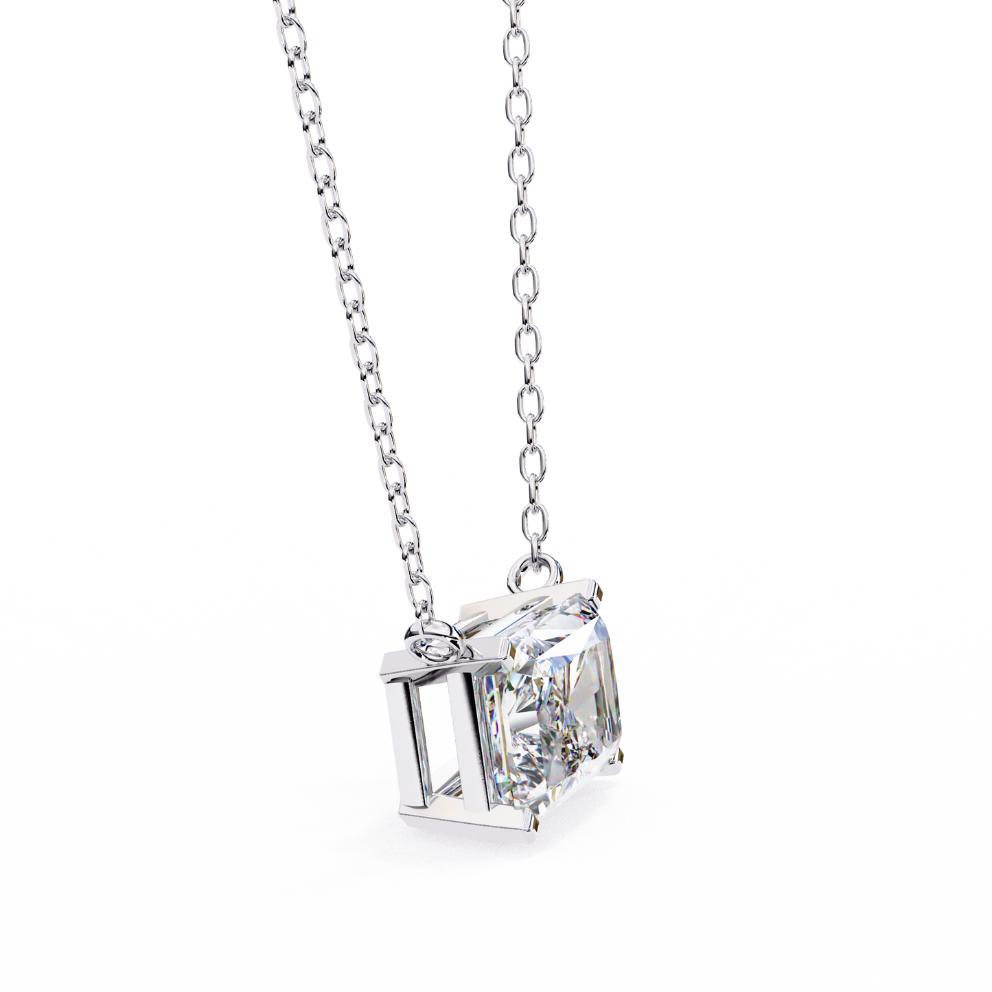 Vespera Celestique Radiant Solitaire Pendant