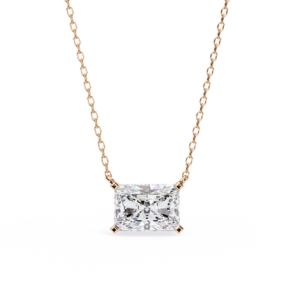 Vespera Celestique Radiant Solitaire Pendant