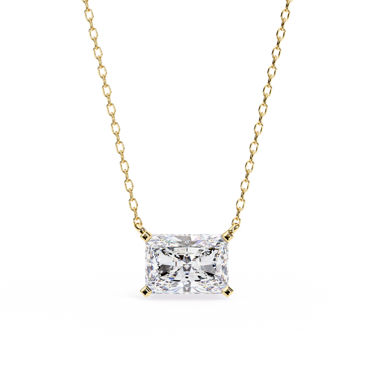 Vespera Celestique Radiant Solitaire Pendant