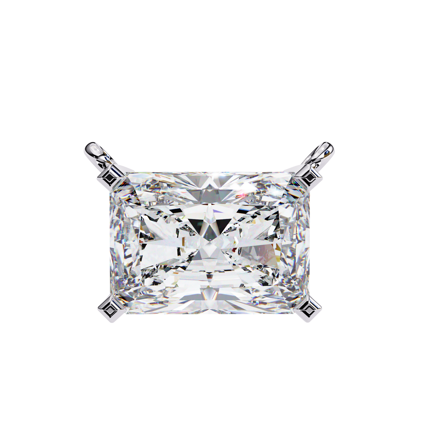Vespera Celestique Radiant Solitaire Pendant