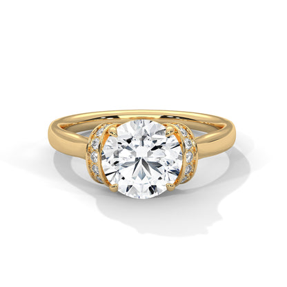 Twilight Gleam Solitaire Ring