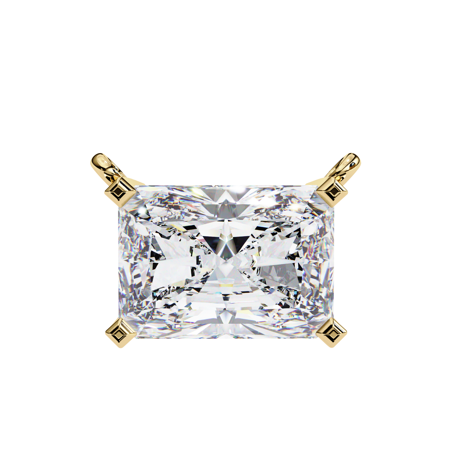 Vespera Celestique Radiant Solitaire Pendant