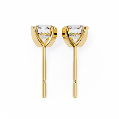 Devotelle Solitaire Diamond Earrings