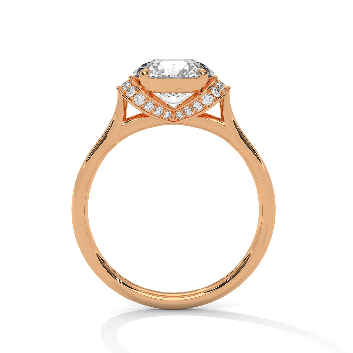 Twilight Gleam Solitaire Ring