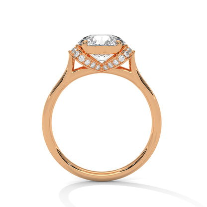 Twilight Gleam Solitaire Ring