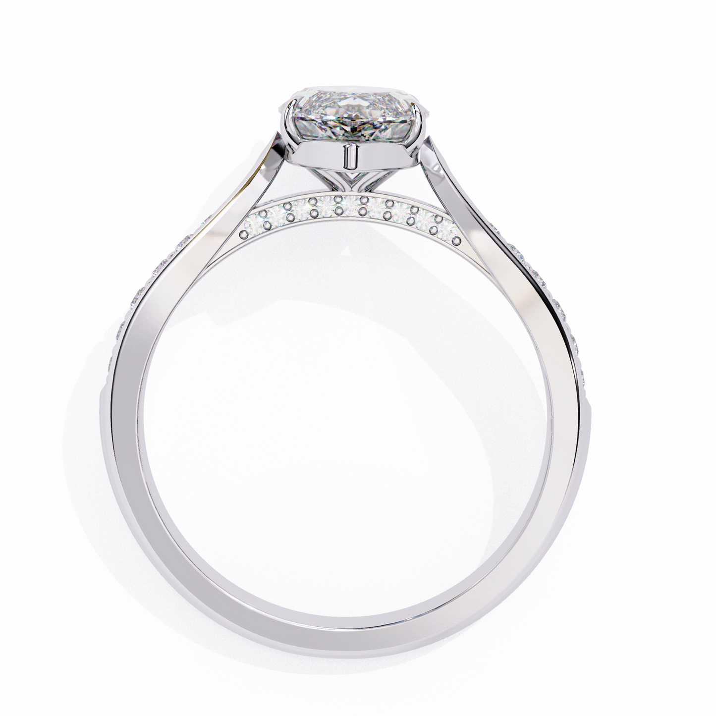 Celestique Éclat Marquise Solitaire Ring