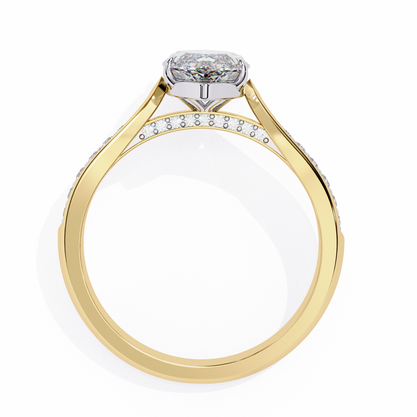 Celestique Éclat Marquise Solitaire Ring