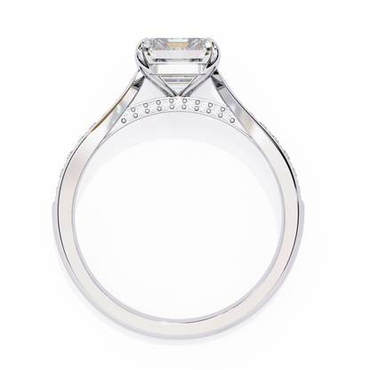 Aurelia Prime Emerald Solitaire Ring