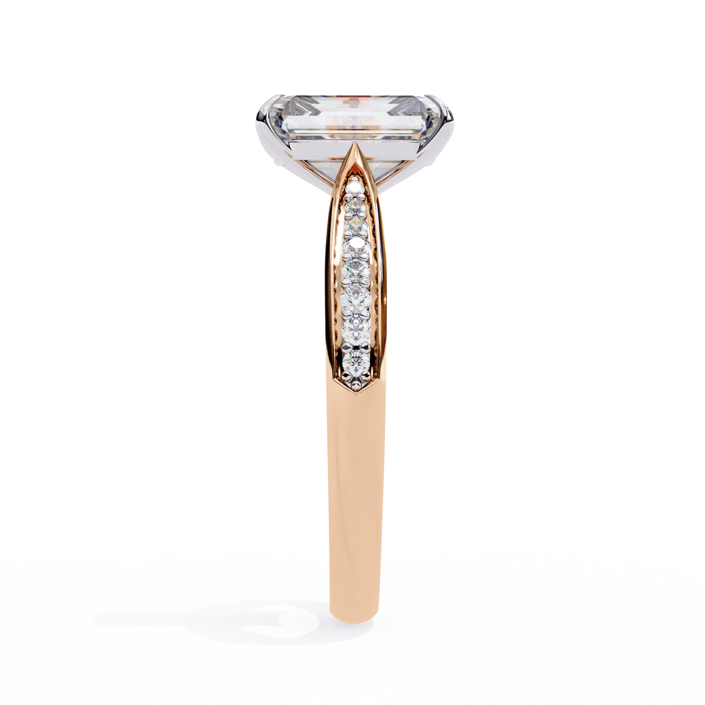 Aurelia Prime Emerald Solitaire Ring