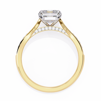 Belloura Radiant Solitaire Ring