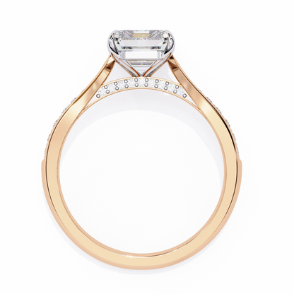 Belloura Radiant Solitaire Ring