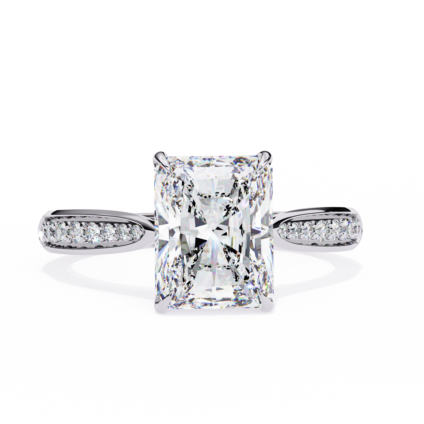 Belloura Radiant Solitaire Ring