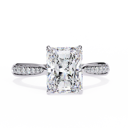 Belloura Radiant Solitaire Ring
