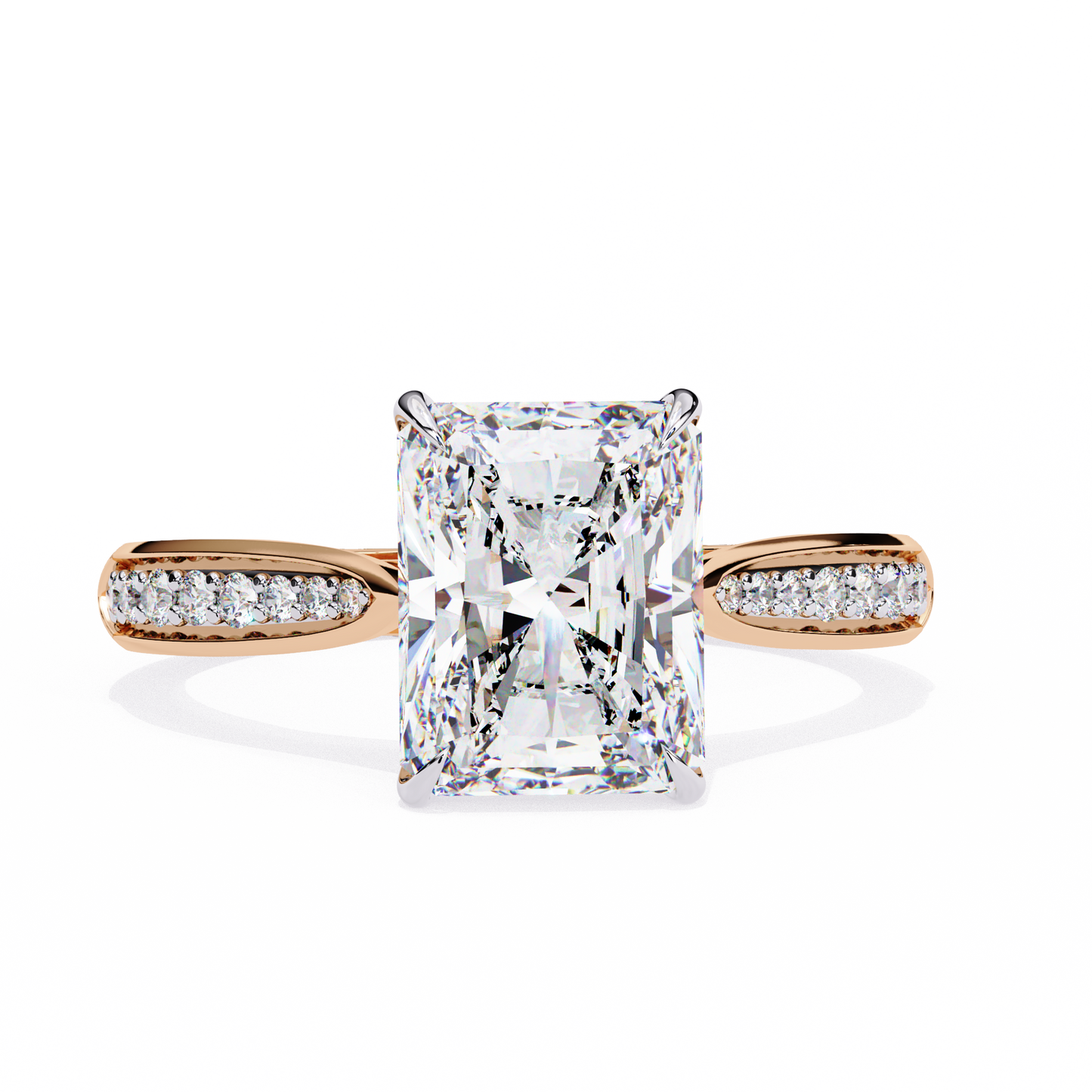 Belloura Radiant Solitaire Ring
