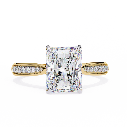 Belloura Radiant Solitaire Ring