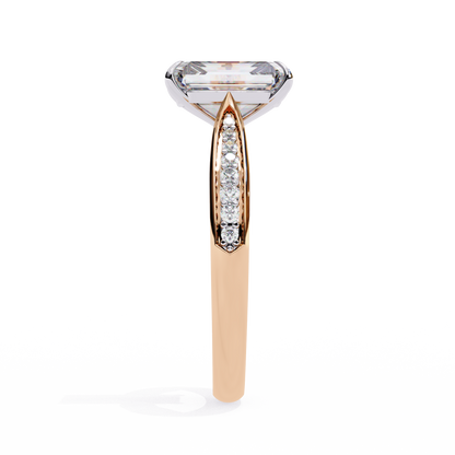 Belloura Radiant Solitaire Ring