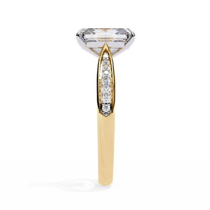 Belloura Radiant Solitaire Ring