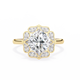 Dolce Volare Cushion Solitaire Ring
