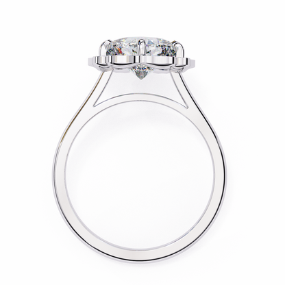 Dolce Volare Cushion Solitaire Ring