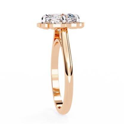 Dolce Volare Cushion Solitaire Ring