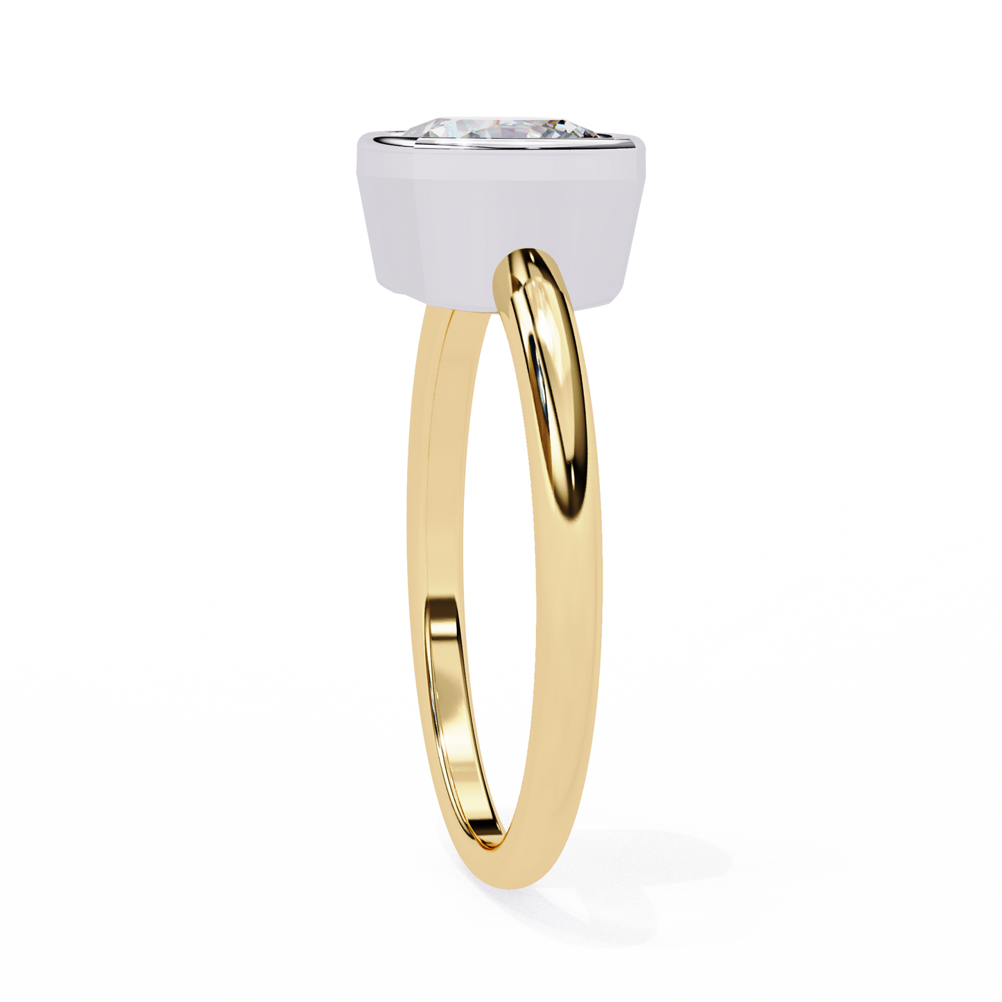 Volare Grazia Cushion Solitaire Ring