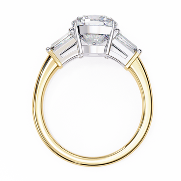 Gioiello Vero Cushion Solitaire Ring