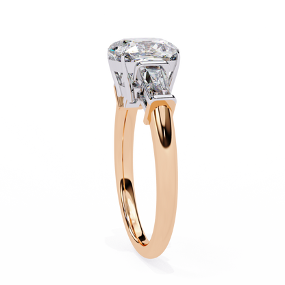 Gioiello Vero Cushion Solitaire Ring